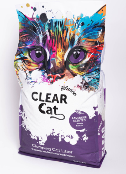 NNEDSZ ClearCat Blanco Cat Litter – Lavender 10L-0