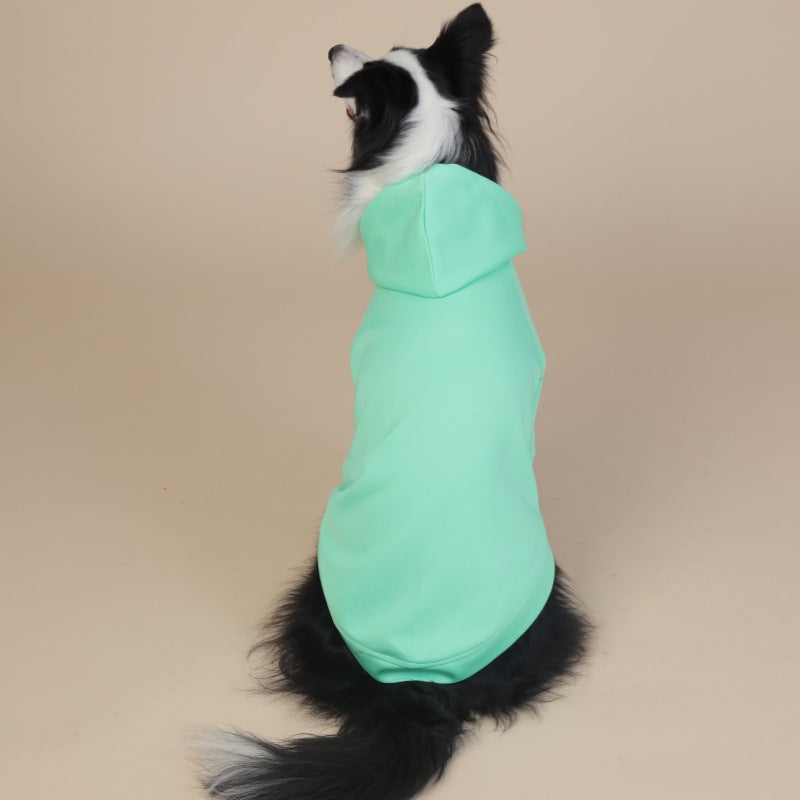 NNEDSZ 6XL Green Cute Dog Hoodie with Adjustable Drawstring - Available in Various Sizes-2