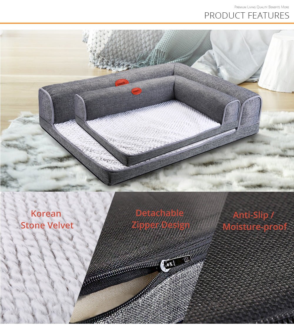 Dog Sofa Bed Soft Waterproof Warm Cushion Cat House Bed Puppy Sleeping Hondenmand Cushion Mat Pet Supplies
